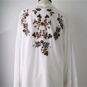 Willow and Clay Boho fringed Kimono